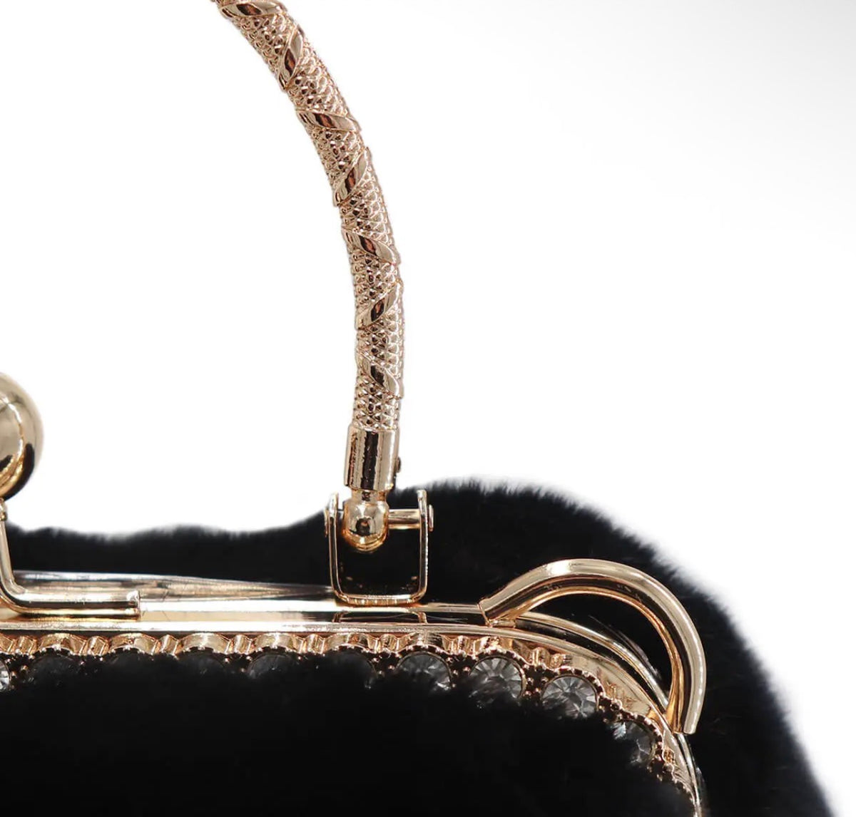 TAURUS | REX RABBIT FUR HANDBAG
