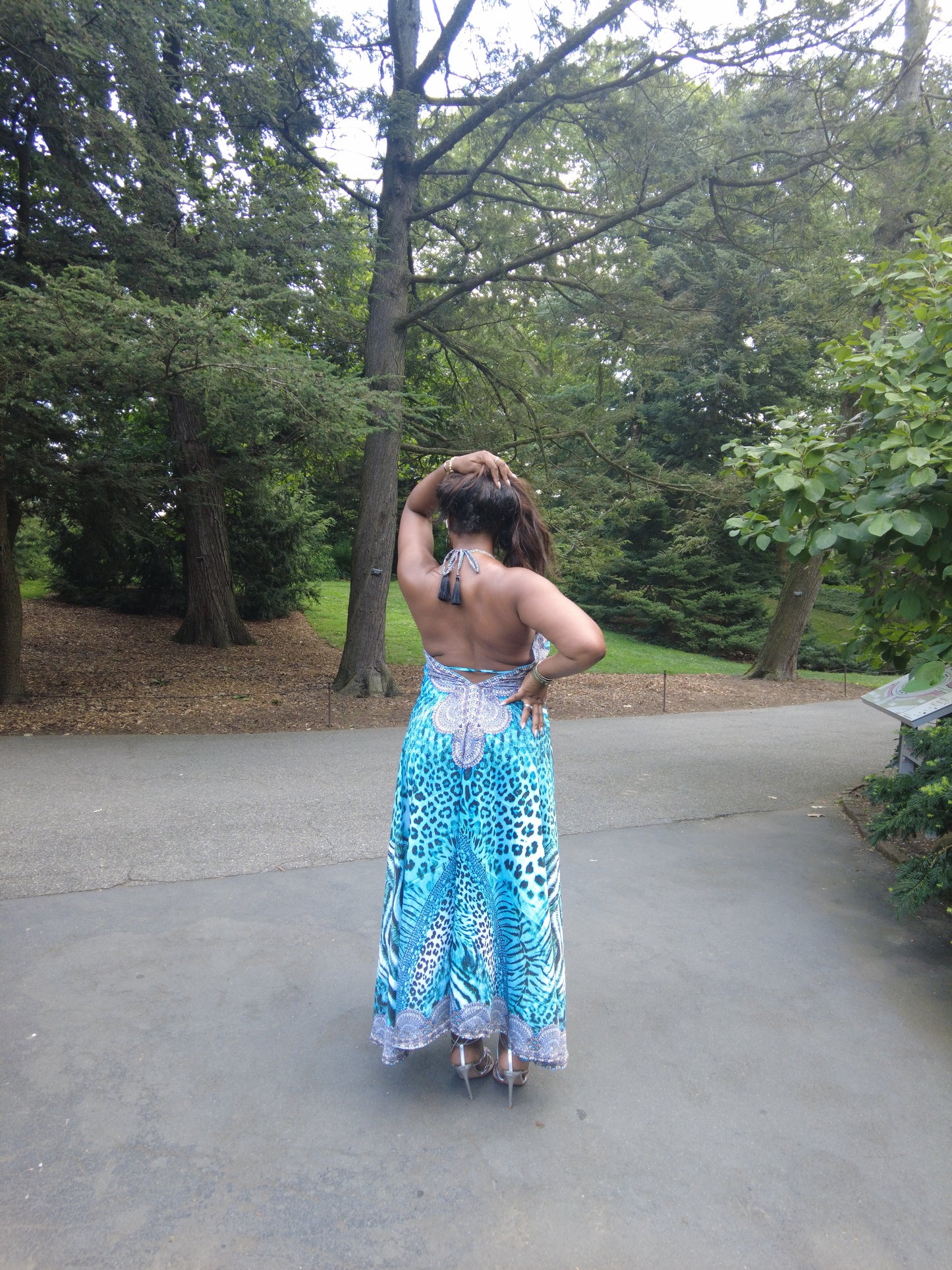 Ocean Siren Kaftan Dress
