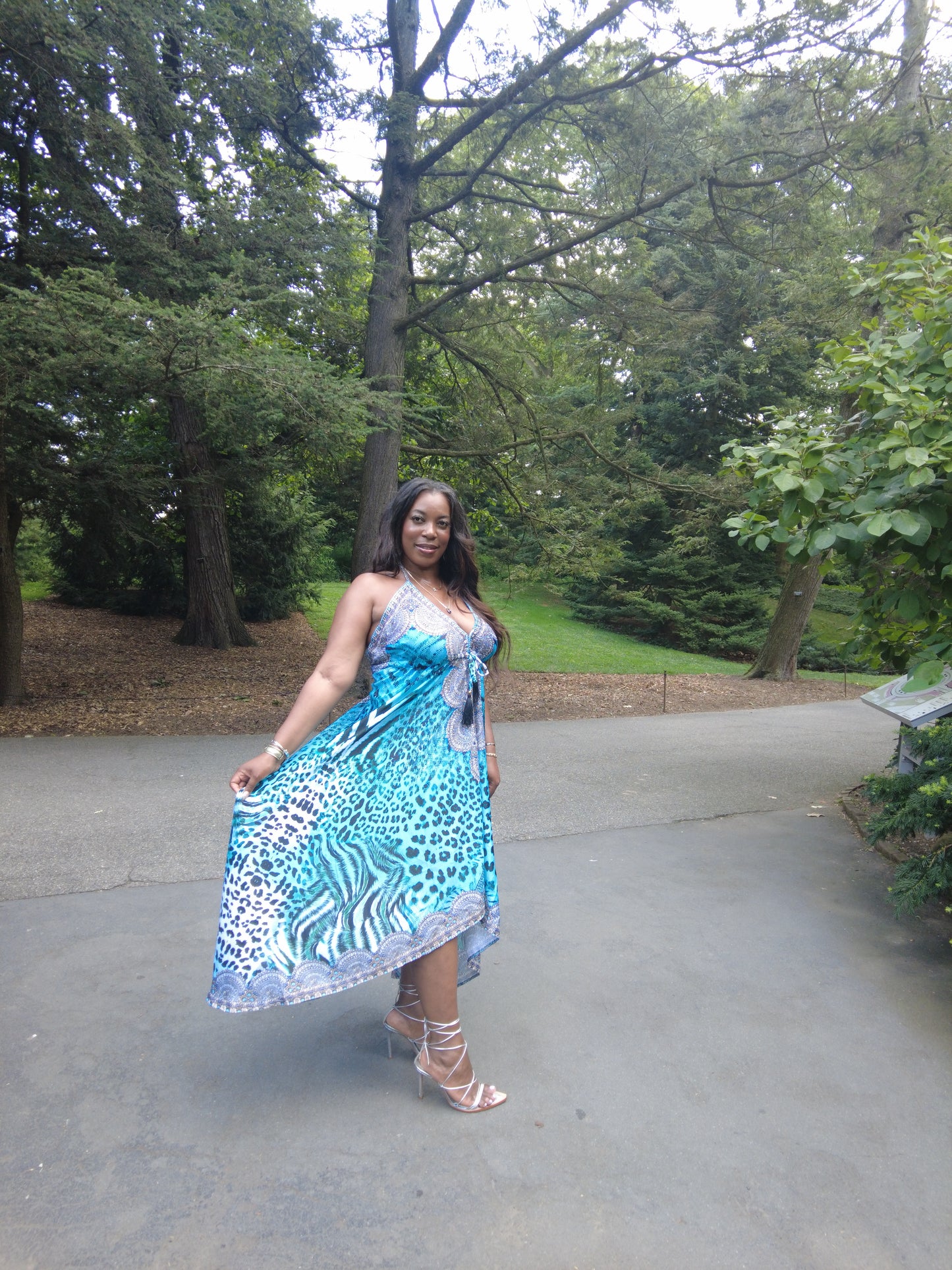 Ocean Siren Kaftan Dress