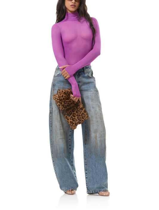 ZADIE TOP IN CACTUS FLOWER